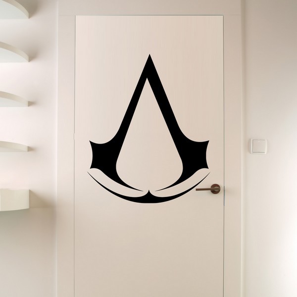 Voorbeeld van de muur stickers: Assassin's Creed Logo 2